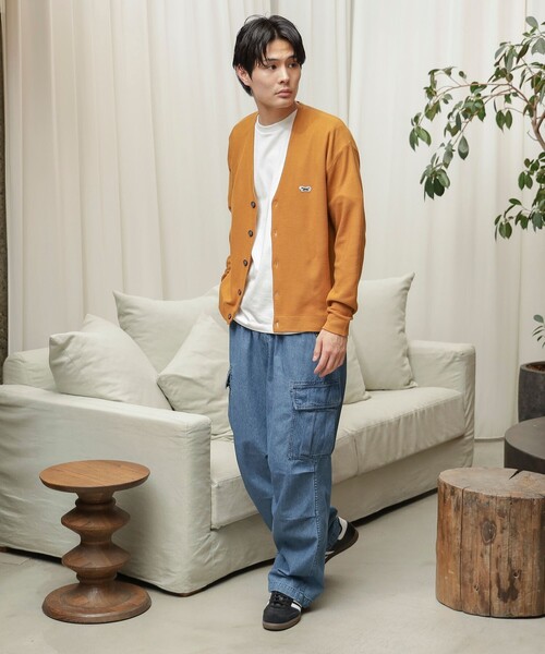 PENNEYS（ぺニーズ）の「PENNEY'S × BEAMS HEART / FOX ワンポイント カーディガン（カーディガン/ボレロ・メンズ・イエロー系その他5/ブルー/ミント/ブラック・SMALL/MEDIUM/LARGE）」の17枚目の写真