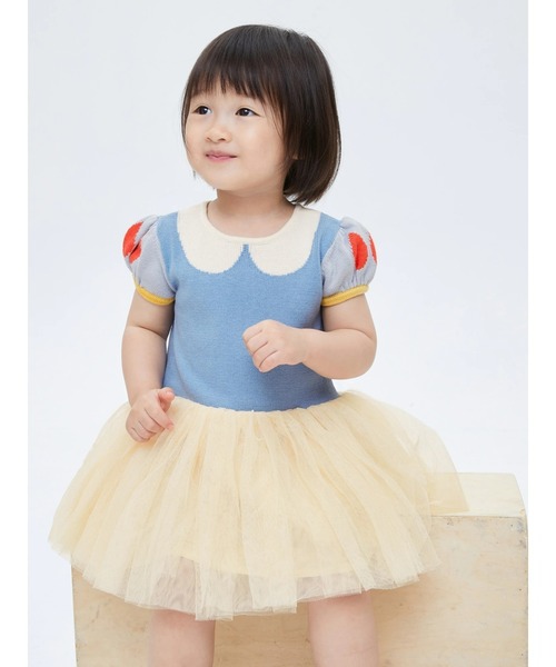 みぃNo.T501白雪姫ワンピースNo.H2503ブラウンチュチュスカート babyGap ディズニー 白雪姫 チュールワンピース（ワンピース
