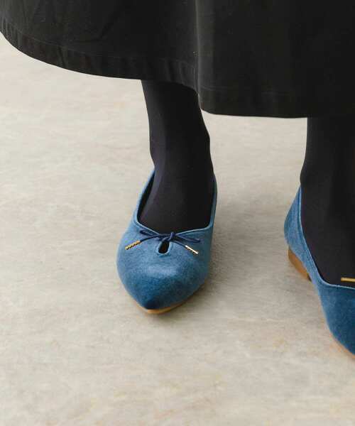 RODE SKO(ロデスコ)の「『MADE IN JAPAN』プチリボンパンプス(パンプス・レディース・ブラック/シルバー/マスタード/ピンク/ネイビー・36/37/38)」の10枚目の写真