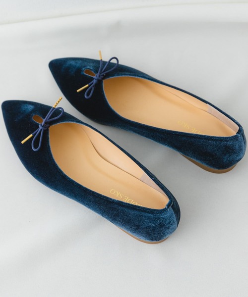 RODE SKO(ロデスコ)の「『MADE IN JAPAN』プチリボンパンプス(パンプス・レディース・ブラック/シルバー/マスタード/ピンク/ネイビー・36/37/38)」の18枚目の写真