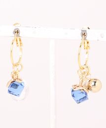 【Beauty bell】ジルコニアフープピアス