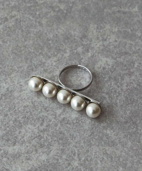 BLUEEAST（ブルーイースト）の「パールバーリング（リング・レディース・シルバー/ゴールド・FREE）」の15枚目の写真