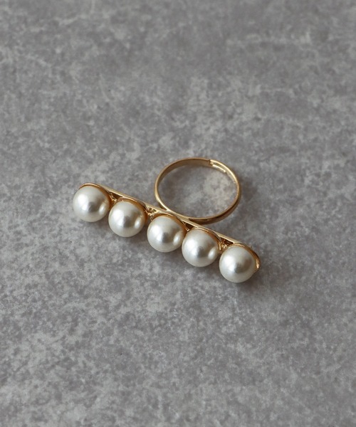 BLUEEAST（ブルーイースト）の「パールバーリング（リング・レディース・シルバー/ゴールド・FREE）」の16枚目の写真