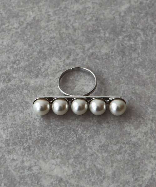 BLUEEAST（ブルーイースト）の「パールバーリング（リング・レディース・シルバー/ゴールド・FREE）」の17枚目の写真