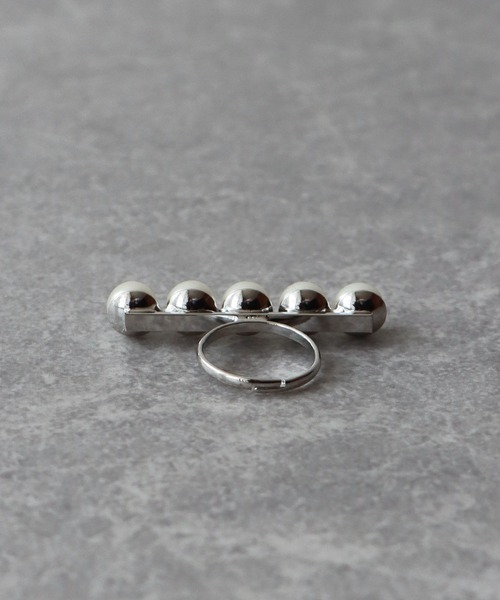 BLUEEAST（ブルーイースト）の「パールバーリング（リング・レディース・シルバー/ゴールド・FREE）」の18枚目の写真