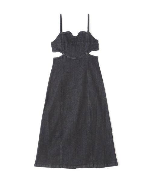 N.(N. Natural Beauty Basic)(エヌエヌナチュラルビューティーベーシック)の「◆カットオフキャミワンピース(ワンピース・レディース・ブルー/ネイビー・MEDIUM)」の19枚目の写真