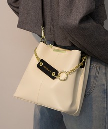 チェーンチャーム付  ショルダーBAG