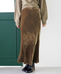 mysty woman | ベロアバイアスタイトスカート 981399(スカート)