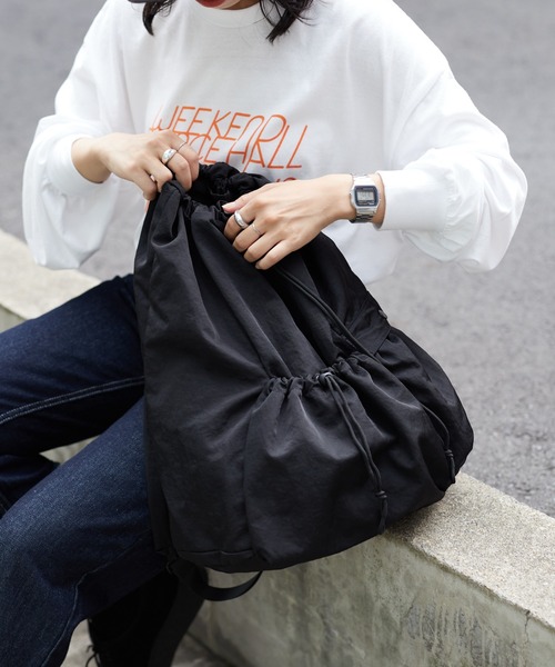 COLONY 2139（コロニートゥーワンスリーナイン）の「ナイロンワンショルダーバッグ（ショルダーバッグ・レディース・ブラック/カーキ/グリーン・FREE）」の5枚目の写真