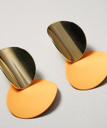 Abahouse Devinette | 【sauvage peau 】ラウンドクロスピアス(ピアス（両耳用）)