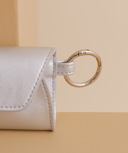 Kastane（カスタネ）の「【新色追加/Kolors like you】 multi pouch（ポーチ・レディース・シルバー/ブルー/ブラウン/ブラック・FREE）」の8枚目の写真