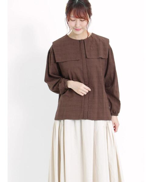 Samansa Mos2（サマンサ モスモス）の「スクエアセーラーカラー