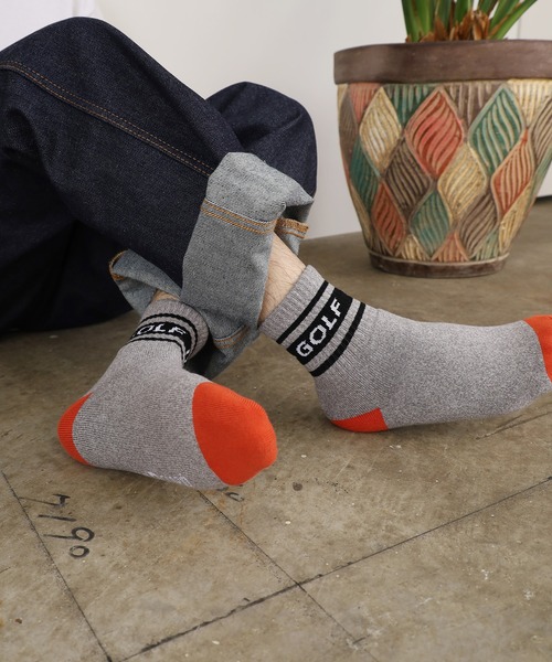 GRAVIS(グラヴィス)の「gravis/グラビス ソックス(ソックス/靴下・メンズ・ブラック/ホワイト/ヘザーグレー・25~27cm)」の1枚目の写真