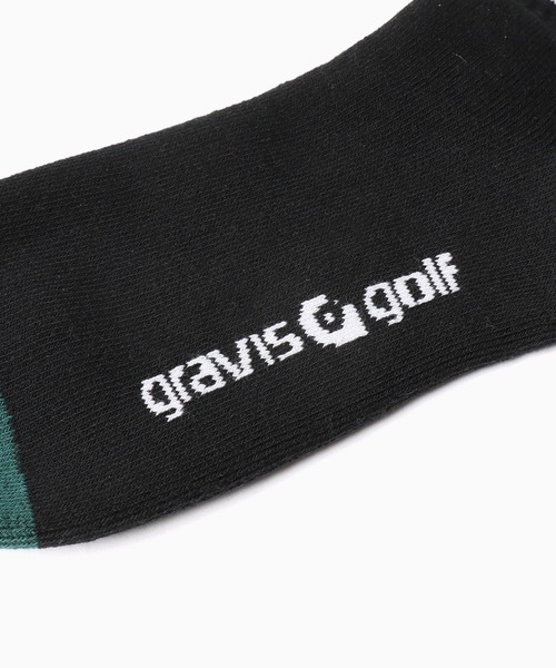 GRAVIS(グラヴィス)の「gravis/グラビス ソックス(ソックス/靴下・メンズ・ブラック/ホワイト/ヘザーグレー・25~27cm)」の6枚目の写真