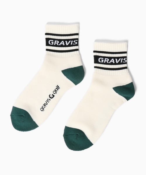 GRAVIS(グラヴィス)の「gravis/グラビス ソックス(ソックス/靴下・メンズ・ブラック/ホワイト/ヘザーグレー・25~27cm)」の12枚目の写真