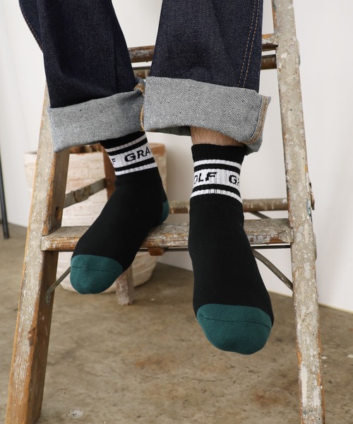 GRAVIS(グラヴィス)の「gravis/グラビス ソックス(ソックス/靴下・メンズ・ブラック/ホワイト/ヘザーグレー・25~27cm)」の14枚目の写真