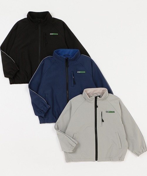 XLARGE KIDS（エクストララージキッズ）の「２ＷＡＹストレッチスタンドブルゾン（ブルゾン・キッズ・ブラック/ブルー/ライトグレー・110cm/140cm/100cm/130cm/120cm/90cm）」の8枚目の写真