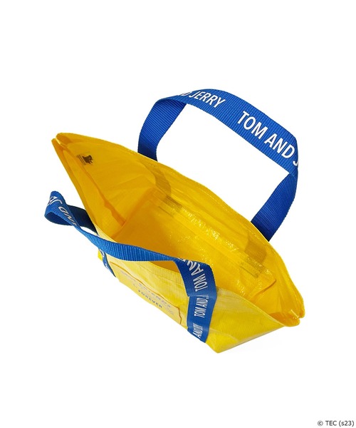 Tom＆Jerry（トムアンドジェリー）の「【公式】TOM and JERRY　ハンドルロゴトートS（ハンドバッグ・レディース・イエロー・FREE）」の4枚目の写真