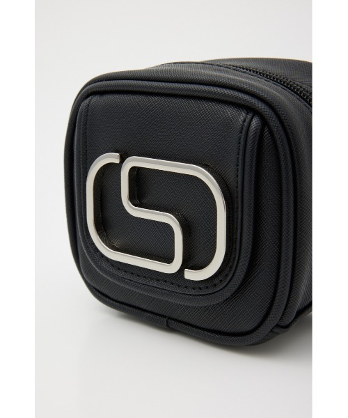 SLY（スライ）の「S BADGE POUCH エスバッジ ポーチ（ポーチ・レディース・ブラック/ライム・FREE）」の6枚目の写真
