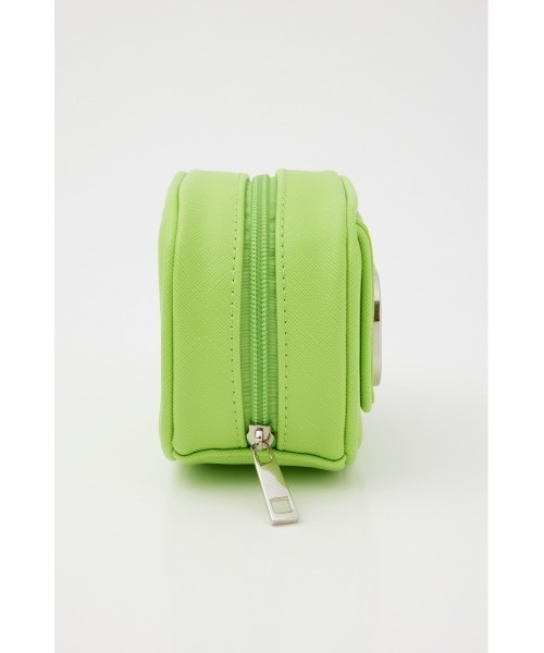 SLY（スライ）の「S BADGE POUCH エスバッジ ポーチ（ポーチ・レディース・ブラック/ライム・FREE）」の9枚目の写真