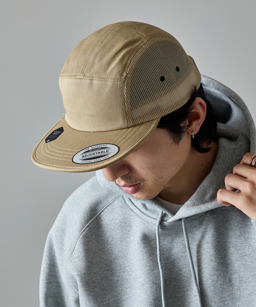 FLEXFIT(フレックスフィット)の「【FLEXFIT】日本限定モデル!ジョッキー キャンパー メッシュキャップ FL7005MS MURS(キャップ・メンズ・カーキ/ホワイト/ネイビー/ブラック・FREE)」の13枚目の写真
