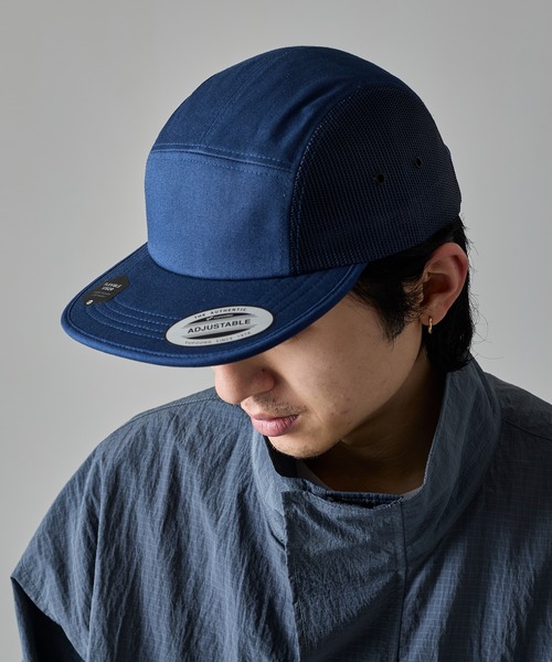 FLEXFIT(フレックスフィット)の「【FLEXFIT】日本限定モデル!ジョッキー キャンパー メッシュキャップ FL7005MS MURS(キャップ・メンズ・カーキ/ホワイト/ネイビー/ブラック・FREE)」の7枚目の写真
