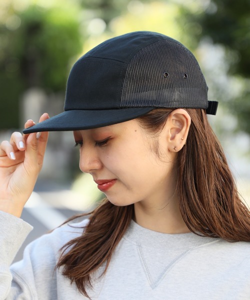 FLEXFIT(フレックスフィット)の「【FLEXFIT】日本限定モデル!ジョッキー キャンパー メッシュキャップ FL7005MS MURS(キャップ・メンズ・カーキ/ホワイト/ネイビー/ブラック・FREE)」の9枚目の写真