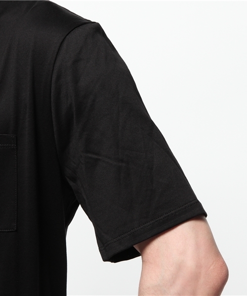 KATHARINE HAMNETT LONDON (キャサリンハムネットロンドン)の「ROUND LENGTH SHORT SLEEVE / ラウンドレングスショートスリーブTシャツ(Tシャツ/カットソー・メンズ・ブラック/ホワイト・SMALL/X-LARGE/LARGE/MEDIUM)」の7枚目の写真