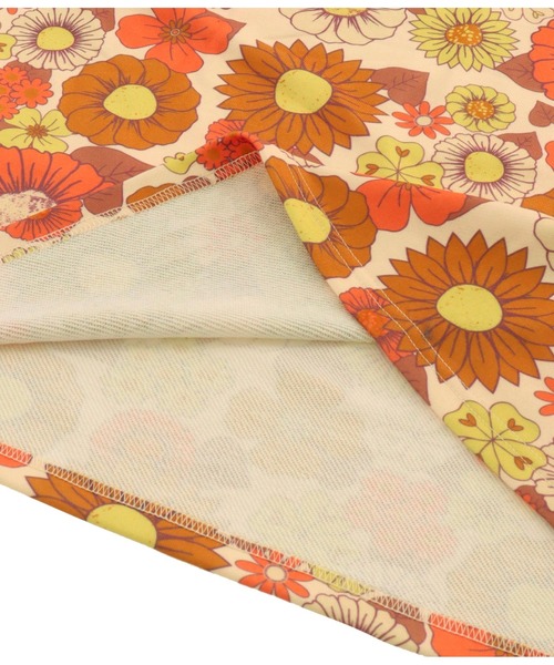 anap mimpi（アナップミンピ）の「レトロフラワー 裏毛 セミフレア スカート（スカート・レディース・ベージュ系その他/ダークグレー・FREE）」の14枚目の写真