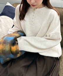 apres jour mignon | ヘンリーニット【ZOZOTOWN限定アイテム】(ニット/セーター)