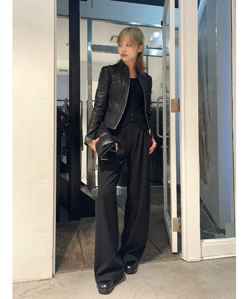 ALLSAINTS（オールセインツ）の「LOTTIE HEELED SLIP ON LEATHER BOOTS | LOTTIE HEELED スリッポン レザー ブーツ（ブーツ・レディース・ブラック系その他・UK4/UK5/UK3）」の11枚目の写真