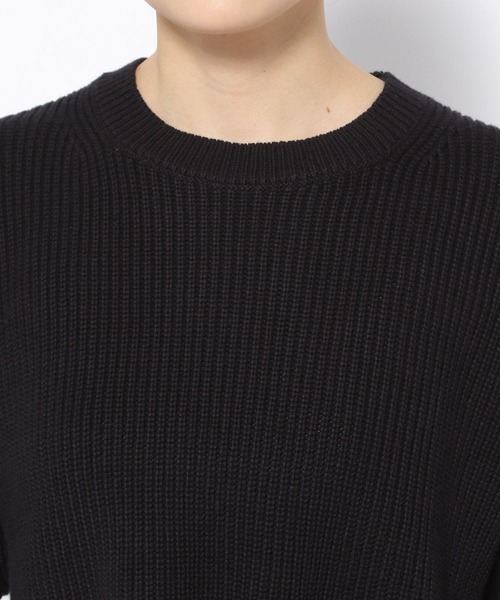 LOWRYS FARM（ローリーズファーム）の「ペプラムプルオーバーＬＳ 989266（ニット/セーター・レディース・アイボリー/ベージュ/ブラック・FREE）」の13枚目の写真