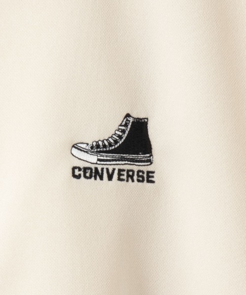 CONVERSE(コンバース)の「CONVERSE トラックジャケット(ジャージ・メンズ・アイボリー/グレー/ブルー/ブラック/ネイビー・XL/L/M)」の11枚目の写真