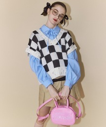 Candy Stripper | CHECKER KNIT ベスト(ベスト)