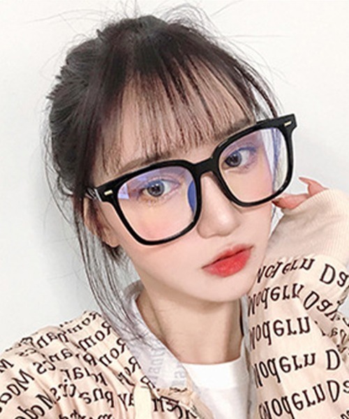 Miniministore（ミニミニストア）の「ブルーライトカットメガネ レディース（メガネ・レディース・ピンク/その他/ライトベージュ/ブラック/グレー・FREE）」の8枚目の写真