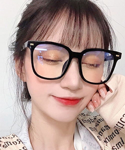 Miniministore（ミニミニストア）の「ブルーライトカットメガネ レディース（メガネ・レディース・ピンク/その他/ライトベージュ/ブラック/グレー・FREE）」の9枚目の写真