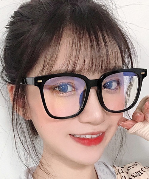 Miniministore（ミニミニストア）の「ブルーライトカットメガネ レディース（メガネ・レディース・ピンク/その他/ライトベージュ/ブラック/グレー・FREE）」の10枚目の写真