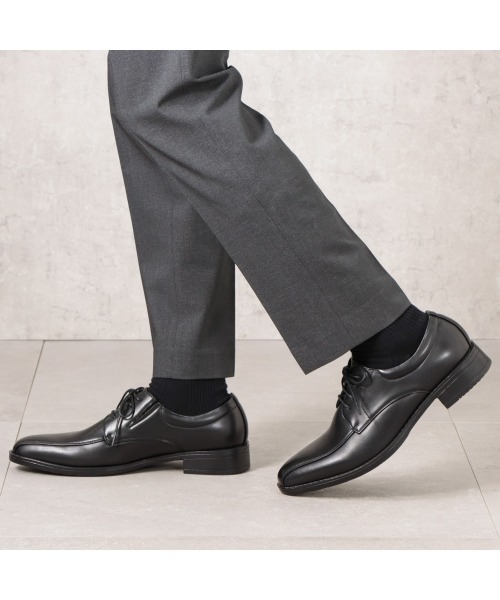 cecilio(セシリオ)の「【cecilio】 <外羽根スワロー>幅広 3E ビジネスシューズ【24.5cm~28.0cm】(ドレスシューズ・メンズ・ブラック/ブラウン・24.5cm/25.0cm/25.5cm/26.0cm/26.5cm/27.0cm/28.0cm)」の16枚目の写真