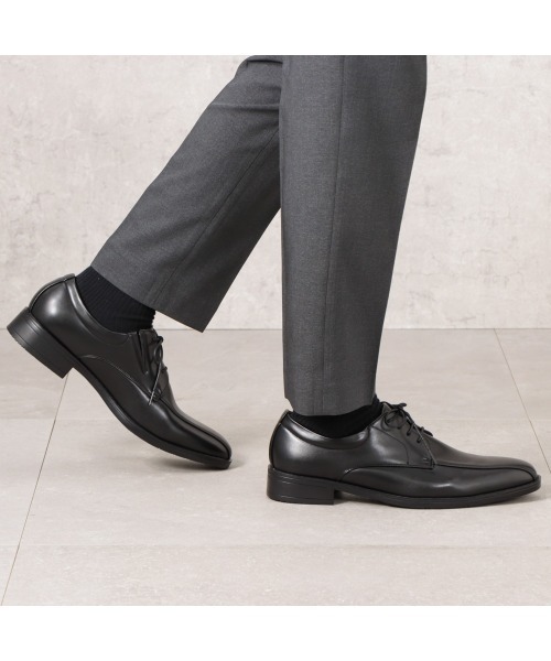 cecilio(セシリオ)の「【cecilio】 <外羽根スワロー>幅広 3E ビジネスシューズ【24.5cm~28.0cm】(ドレスシューズ・メンズ・ブラック/ブラウン・24.5cm/25.0cm/25.5cm/26.0cm/26.5cm/27.0cm/28.0cm)」の18枚目の写真