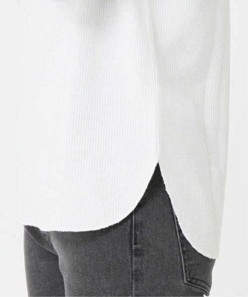 JOURNAL STANDARD relume(ジャーナルスタンダード レリューム)の「《追加5》TCワッフルロングスリーブTシャツ(Tシャツ/カットソー・レディース・チャコールグレー/ライトグレー/ブラウン/オートミール・FREE)」の14枚目の写真