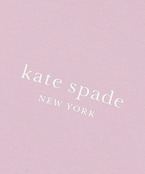 kate spade new york kids（ケイトスペードニューヨーク）の「ガールズ ダブルニットフーディー（パーカー・キッズ・ピンク/オフホワイト/サックスブルー・150cm/160cm/140cm）」の9枚目の写真