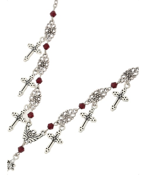 DURAS（デュラス）の「Randomcross necklace（ネックレス・レディース・シルバー・FREE）」の4枚目の写真