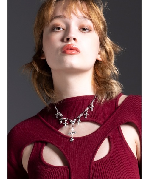 DURAS（デュラス）の「Randomcross necklace（ネックレス・レディース・シルバー・FREE）」の8枚目の写真
