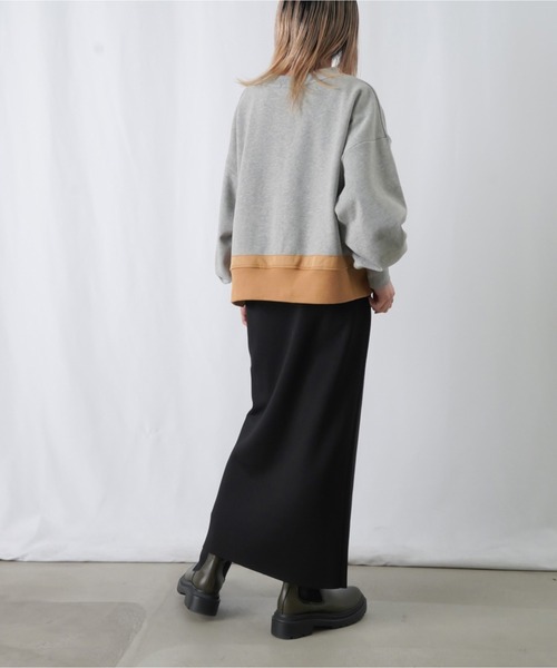 LUCA/LADY LUCK LUCA（ルカ/レディラックルカ）の「LC/LLL ミリタリーポケットスウェット（スウェット・レディース・ブラック/ライトベージュ/グレー・FREE）」の18枚目の写真