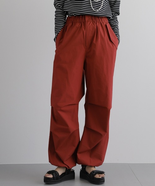 BARNYARDSTORM(バンヤードストーム)の「BARNYARDSTORM / NEWパラシュートパンツ(その他パンツ・レディース・ホワイト/ブラック/レッド・1/0)」の15枚目の写真