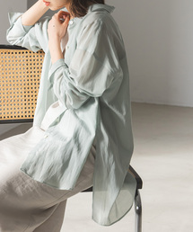 Noble | 《追加》シルキーコットンニュアンスカラーシャツ 3(シャツ/ブラウス)