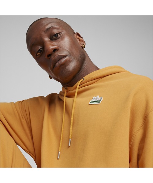 PUMA(プーマ)の「PUMA プーマ ユニセックス フォー ザ ファンベース T7 スーパー プーマ フー(パーカー・メンズ・イエロー系その他/ブラック・MEDIUM/SMALL/LARGE/X-LARGE/X-SMALL/XX-LARGE)」の14枚目の写真