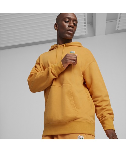 PUMA(プーマ)の「PUMA プーマ ユニセックス フォー ザ ファンベース T7 スーパー プーマ フー(パーカー・メンズ・イエロー系その他/ブラック・MEDIUM/SMALL/LARGE/X-LARGE/X-SMALL/XX-LARGE)」の5枚目の写真