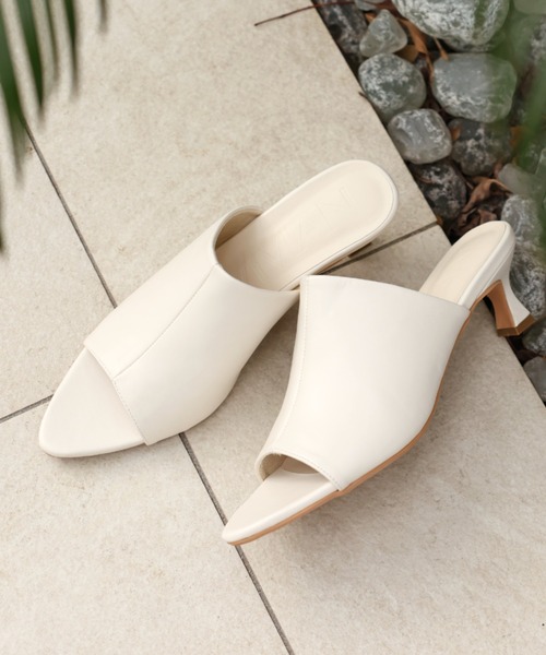 セール】ポインテッドトゥミュールサンダル（サンダル）｜VIVIAN  