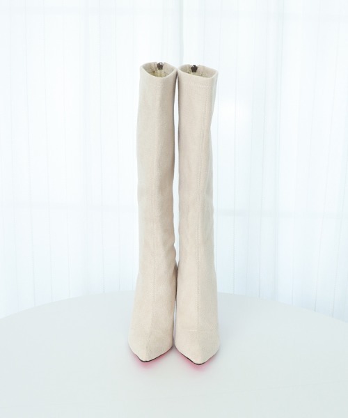 Miniministore(ミニミニストア)の「ロングブーツ ニーハイブーツ レディース(ブーツ・レディース・ブラック/アイボリー/ブラウン・23.0cm/23.5cm/24.0cm/24.5cm/25.0cm/22.5cm)」の21枚目の写真